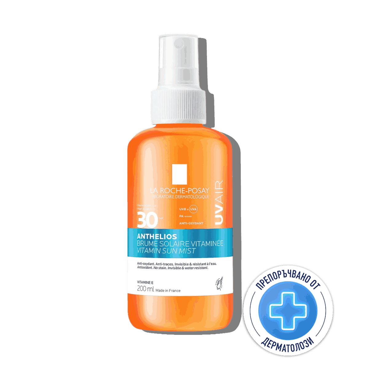 ANTHELIOS UVAIR МИСТ ЗА ЛИЦЕ И ТЯЛО ЗА ЗАЩИТА ОТ СЛЪНЦЕ С ВИСОКА ЗАЩИТА SPF30
