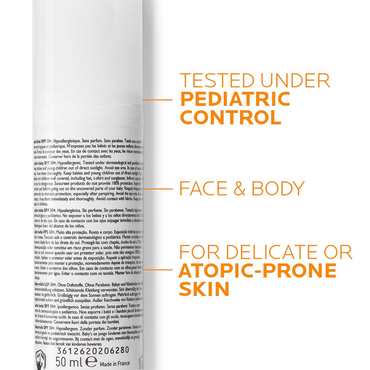 La Roche Posay ProductPage Sun Anthelios Dermo Pediatrics Spf50 50ml 3