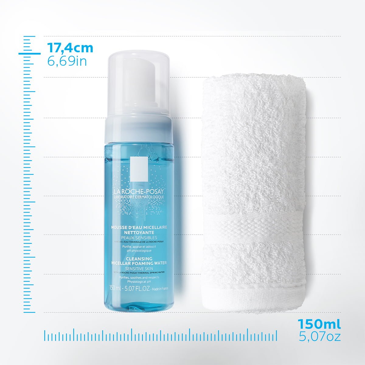 La Roche Posay ProductPage Face Cleanser Physiological Foaming Water 1