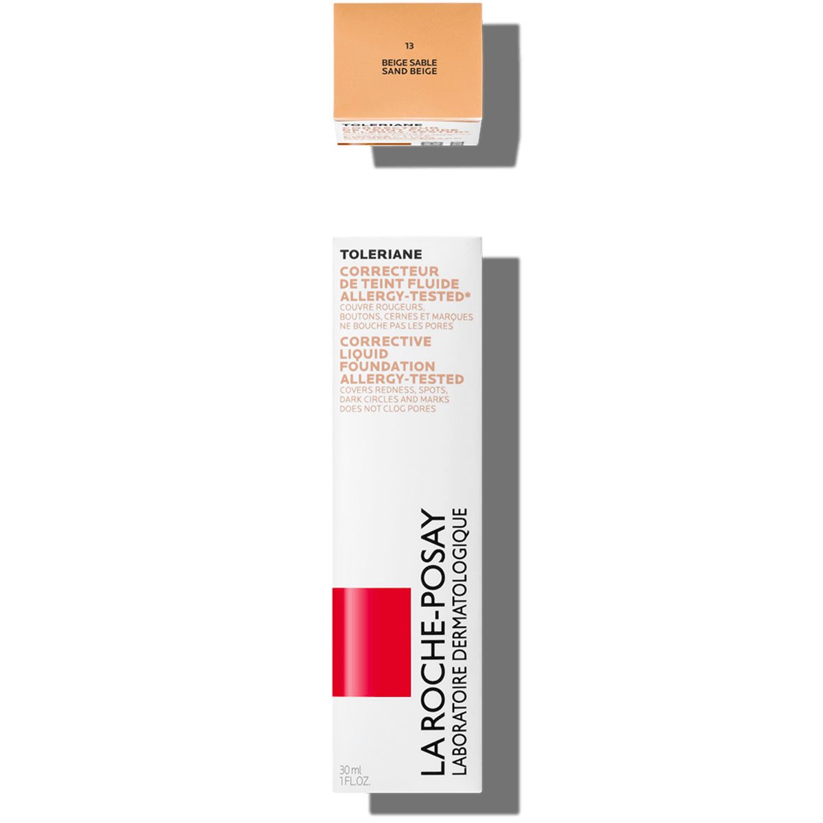 LaRochePosaySensitiveTolerianeMakeupCORRECTIVELIQUIDFOUNDATION13SandBe